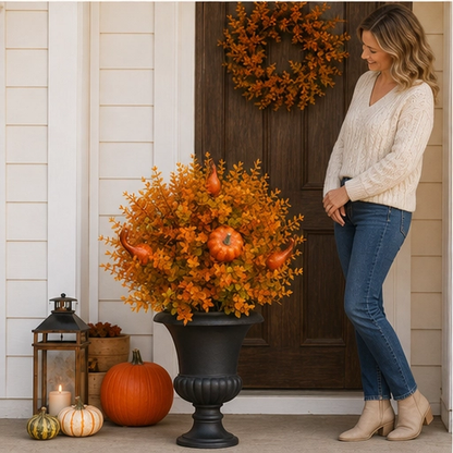 Emberstalk – Pumpkin & Gourd Artificial Fall Garden Stake + 50% OFF