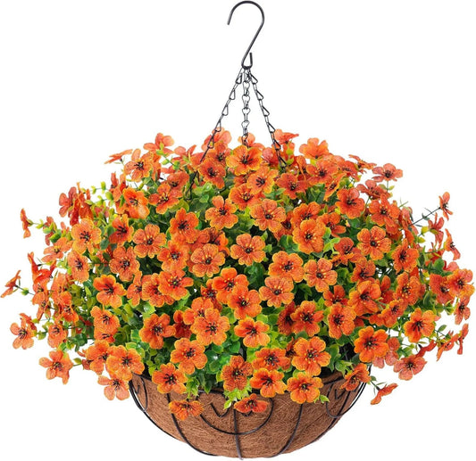 The AuraBloom Hanging Basket — Permanent Spring Without the Effort + 50% OFF