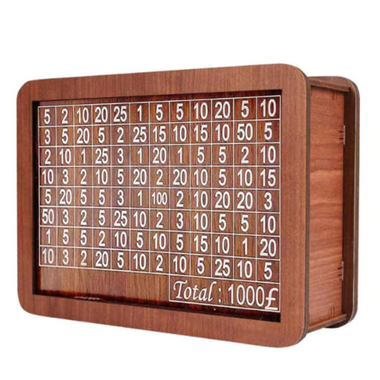 The VaultSave CashBox – Smart Savings Solution, Secure Wooden Build & Goal Tracking + 50% OFF