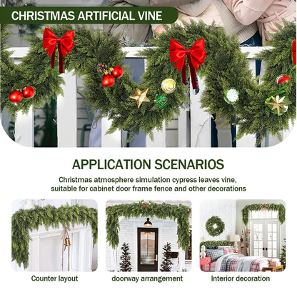 The Artisan Pine Garland - A Handmade Look, For a Magical Holiday + 50% OFF