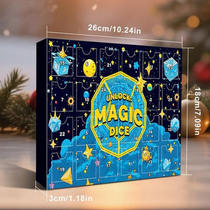 The Dice Master Advent Calendar - 24 Days of Mystery & Magic + 50% OFF