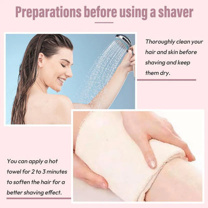 The DuoShave 2-in-1 Shaver - A Painless Shave, Everywhere + 50% OFF