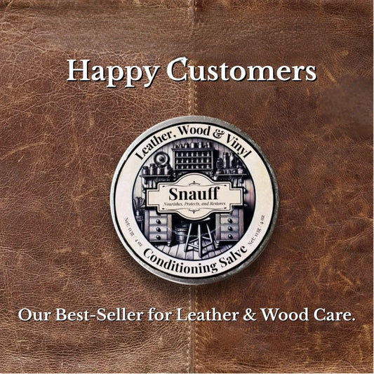 The Detailer's Salve - Revive & Protect Your Leather & Wood + 50 % OFF