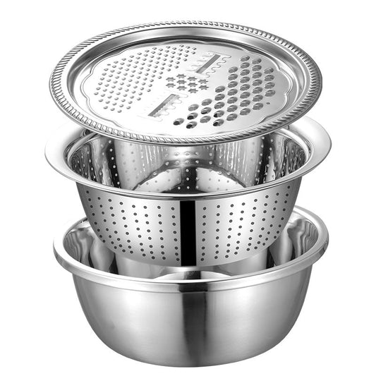 The 3-in-1 Prep Basin - Wash, Grate & Drain in One + 50% OFF