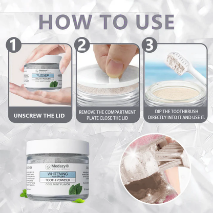 SmileRefresh Mineral Tooth Powder- 50 % OFF