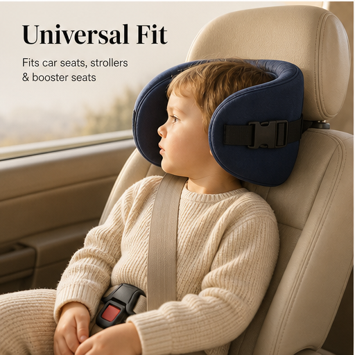 Lullport – Adjustable Travel Sleep Headrest Band for Planes, Trains & Road Trips + 50% OFF