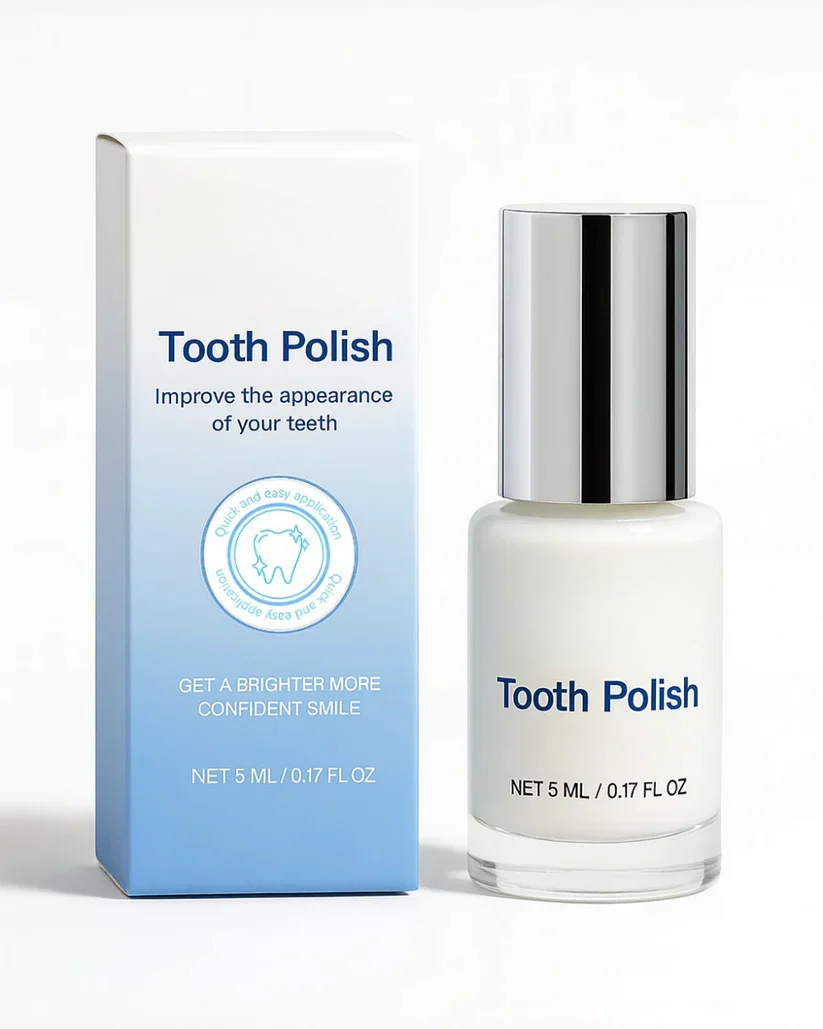 The AuraGlow Tooth Polish — Instant Radiance for a Brighter Smile + 50% OFF