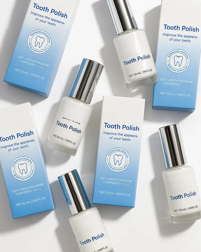 The AuraGlow Tooth Polish — Instant Radiance for a Brighter Smile + 50% OFF