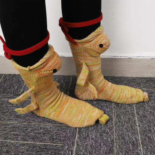 The PlushSnug Animal Socks – 3D Knit Animals, High-Quality Cotton & Cozy Cold-Weather Comfort + 50% OFF
