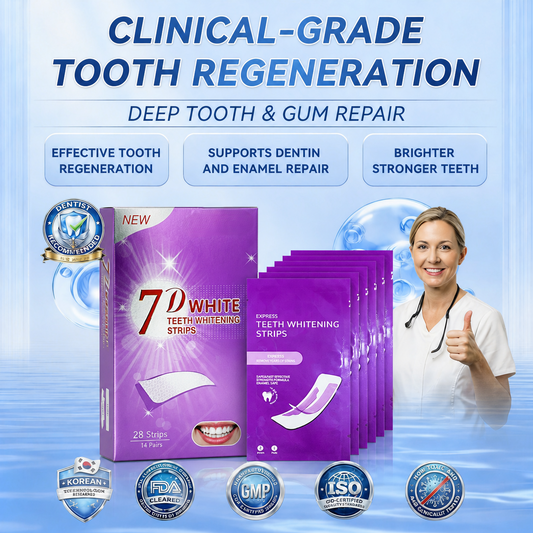 Enamora™ – Microneedle Repair & Whitening Dissolving Oral Strips + 50% OFF