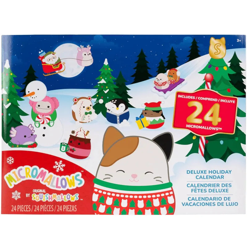 Micromallows Holiday Plush Advent Calendar– A New Surprise Every Day! + 50% OFF