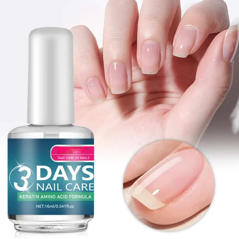 The 3-Day Nail Rescue - Keratin Power, Salon Shine, and Scratch-Proof + 50% OFF