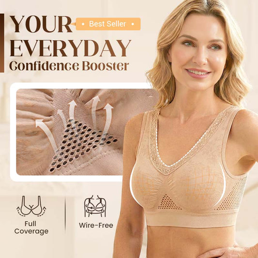 Hush™ – Pure Cotton Buttonless Lifting Comfort Bra + Buy 1 Get 1 FREE