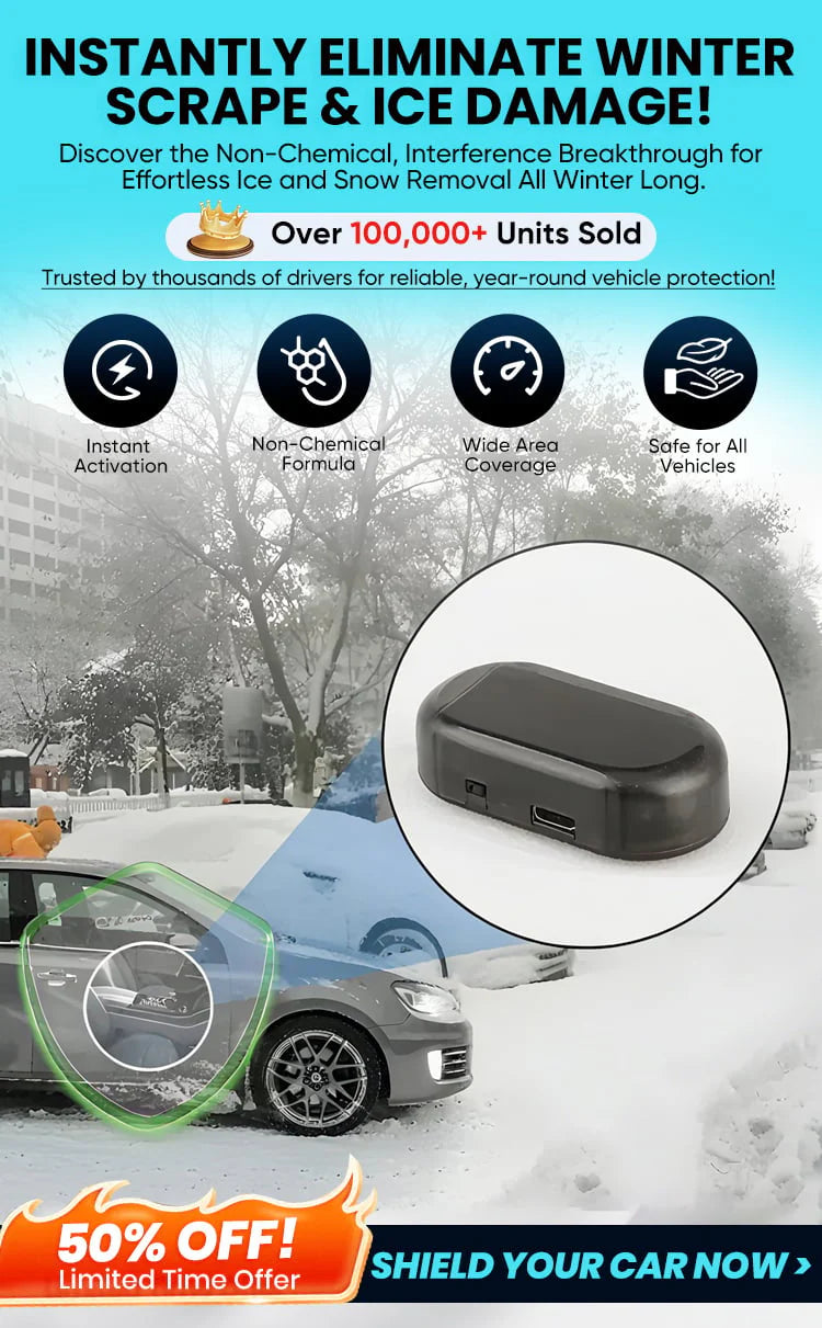 FrostFree Pro - End Windshield Scraping Forever + 50% OFF