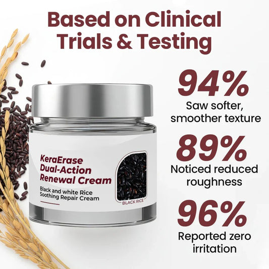 The KeraErase Dual-Action Cream - Non-Acidic Renewal for Warts, Tags, and Keratin Buildup + 50% OFF