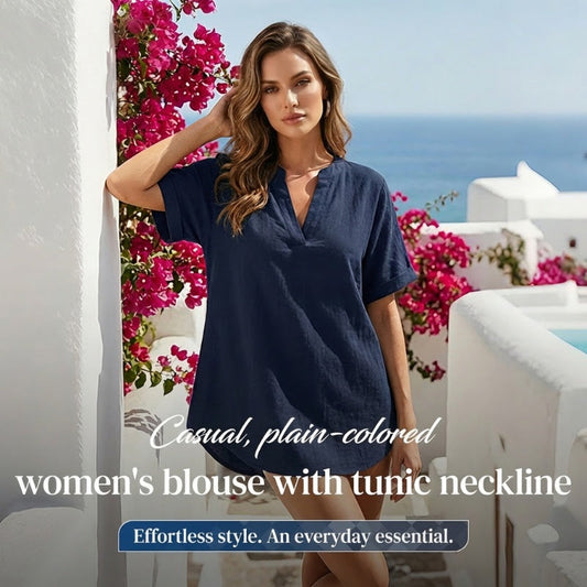 The AuraBreeze Muslin Blouse — Effortless Summer Elegance + 50% Off