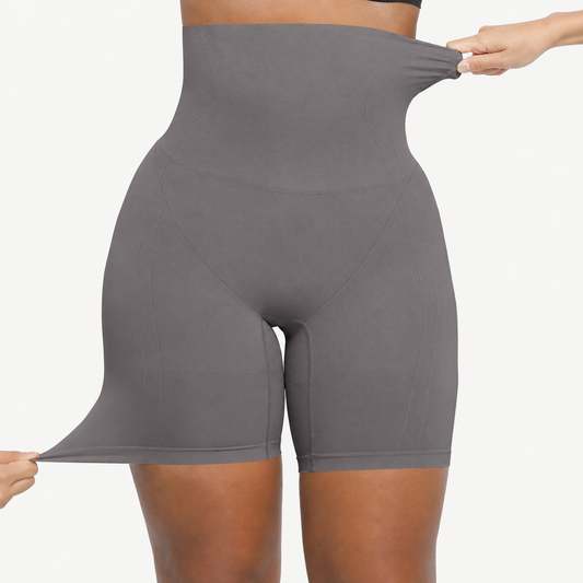 Sculptra™ – Seamless High-Waist Tummy Control & Butt-Lifting Shapewear Shorts + 50% OFF