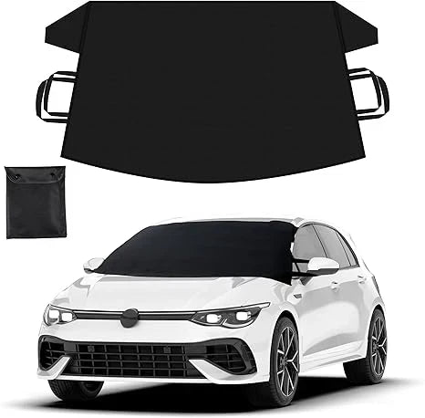 The FrostGuard Windshield Cover - Instant Ice & Snow Removal, All-Weather Protection + 50% OFF