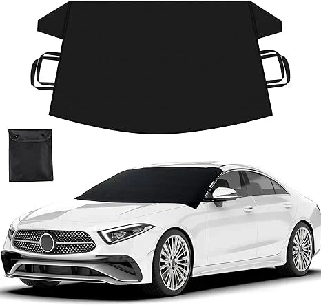 The FrostGuard Windshield Cover - Instant Ice & Snow Removal, All-Weather Protection + 50% OFF