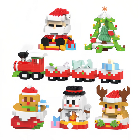 The MicroBlock Christmas Set - Build Your Holiday Heroes + 50% OFF