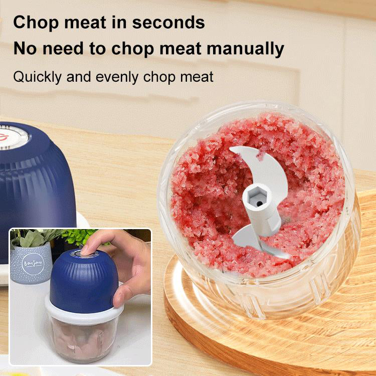 Prepwell – Cordless Rechargeable Mini Electric Food Processor + 50% OFF