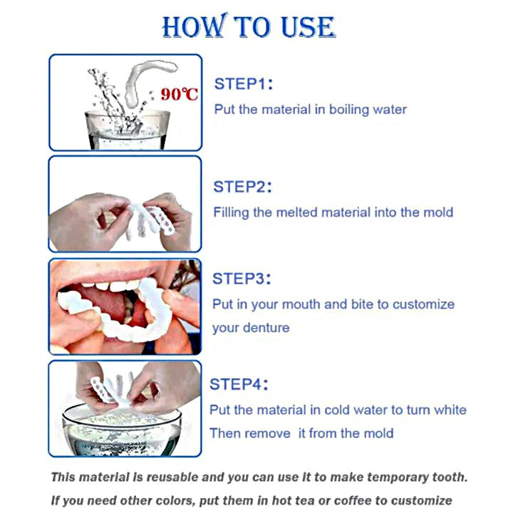 The PureSmile Veneer Set - Confidence Restored, Zero Drills, and Instant Smile Fix + 50% OFF
