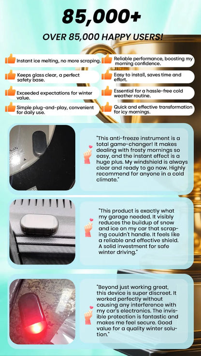 FrostFree Pro - End Windshield Scraping Forever + 50% OFF