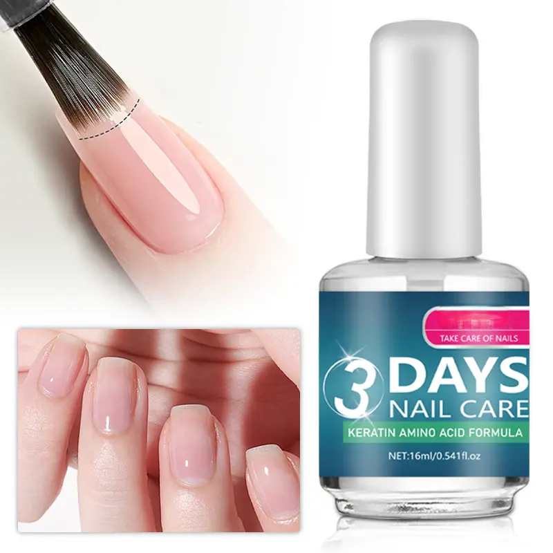 The 3-Day Nail Rescue - Keratin Power, Salon Shine, and Scratch-Proof + 50% OFF