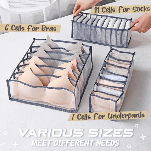 The TidyDrawer Organizer - End Drawer Chaos Forever - 1 + 1 FREE
