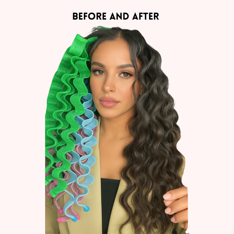 The CurlSerene Ribbons – Effortless Heatless Curls, Zero Damage + 50% OFF Today
