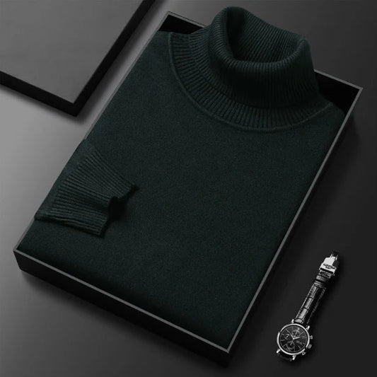 The LuxeKnit Turtleneck - Timeless Elegance, Zero Itch + 50% OFF