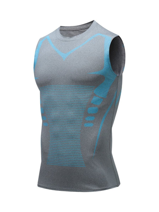 Coremont™ – Ionic Ice-Silk Compression Body Shaping Vest for Men + 50% OFF