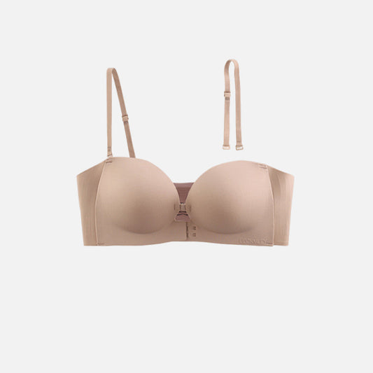 Cradela™ – Seamless Front-Closure Wireless Bra with Convertible Straps + 50% OFF
