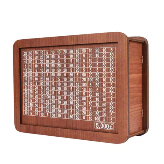 The VaultSave CashBox – Smart Savings Solution, Secure Wooden Build & Goal Tracking + 50% OFF