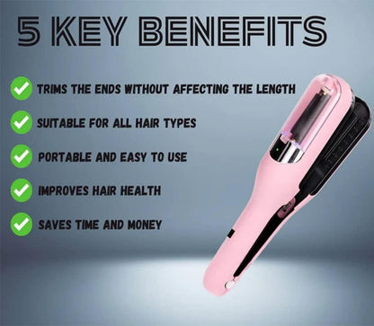 The SplitEnd Erase Device - Automatic Cutting, No Hair Damage, Salon Shine +50% OFF