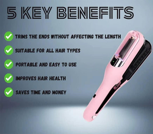 The SplitEnd Erase Device - Automatic Cutting, No Hair Damage, Salon Shine +50% OFF