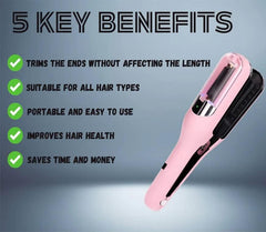 The SplitEnd Erase Device - Automatic Cutting, No Hair Damage, Salon Shine +50% OFF
