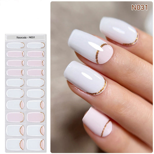 The InstaGEL Nail Strips - A 14-Day Manicure in 5 Minutes - 1 + 1 FREE