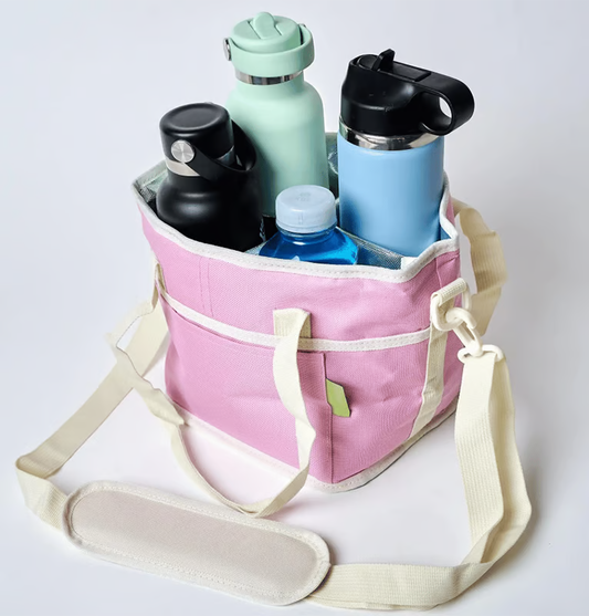 The AuraPack Multi-Drink Carrier — Family Size 4 Compartment Bag + 50% OFF