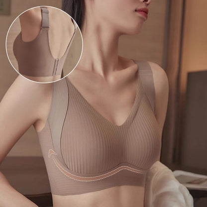 ComfortCurve Four-Row Wireless Bra- 50 % OFF