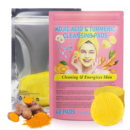 The LumaSkin Turmeric Glow Pads - Single-Step Clarity, Kojic Acid, and 5-Minute Morning Routine + 50% OFF