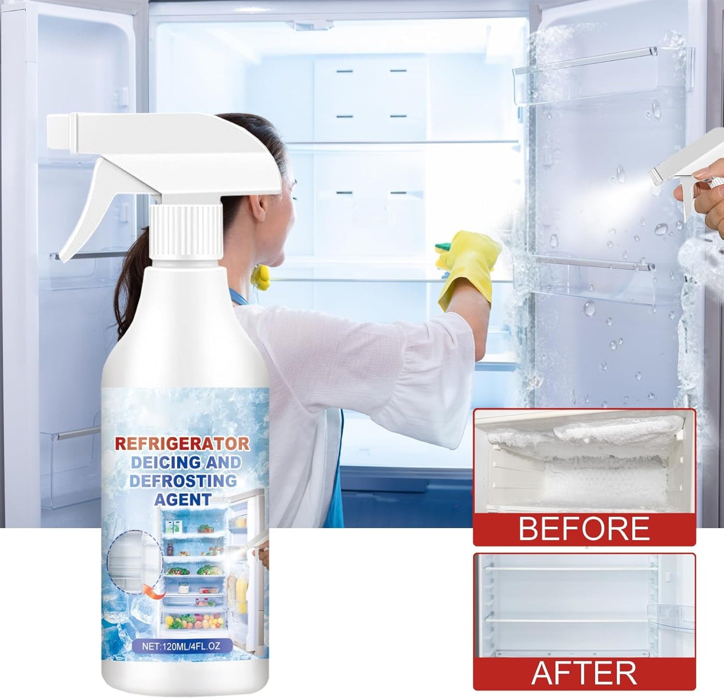 The ArcticMelt Defrost Spray - Ice Off in Seconds, No Scraping +  50% OFF