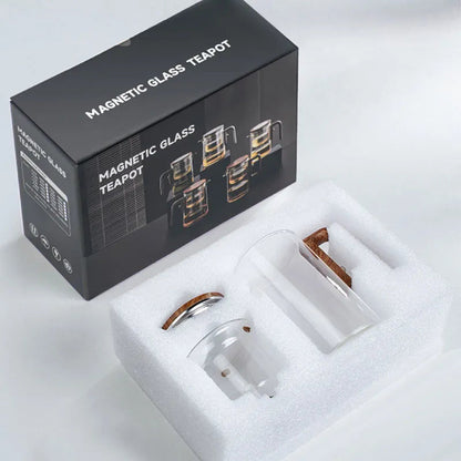 The AuraBrew Glass Teapot - Visual Elegance, Precision Infusion, and 600ml Capacity + 50% OFF