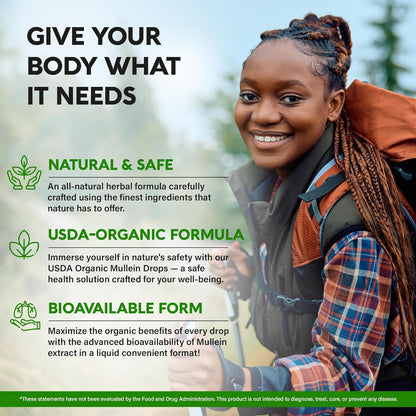 The AuraFlow Mullein Lung Spray - 3x Concentrated Mullein, MHRA-Certified, and 8-Week Respiratory Recovery + 50% OFF