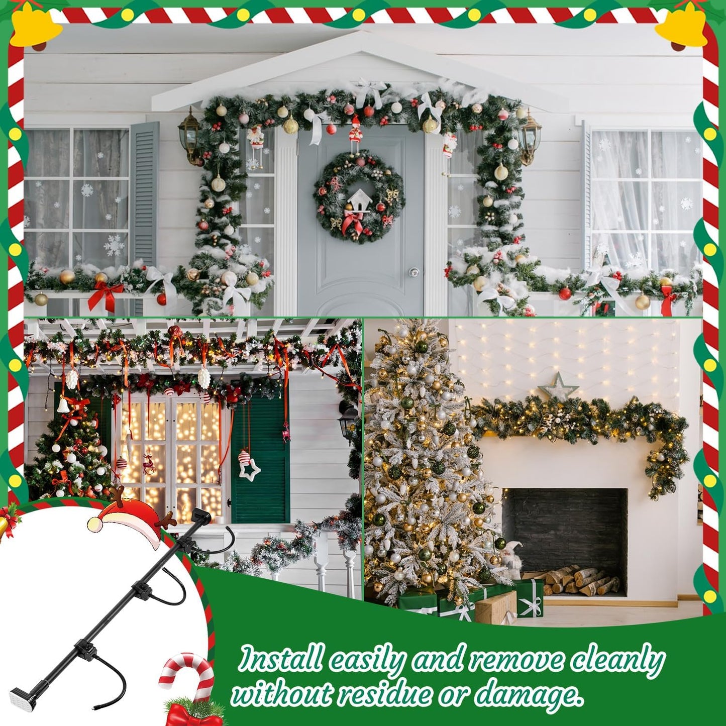 The Frame-Safe Garland Hanger - Hang Anything, Damage-Free + 50% OFF