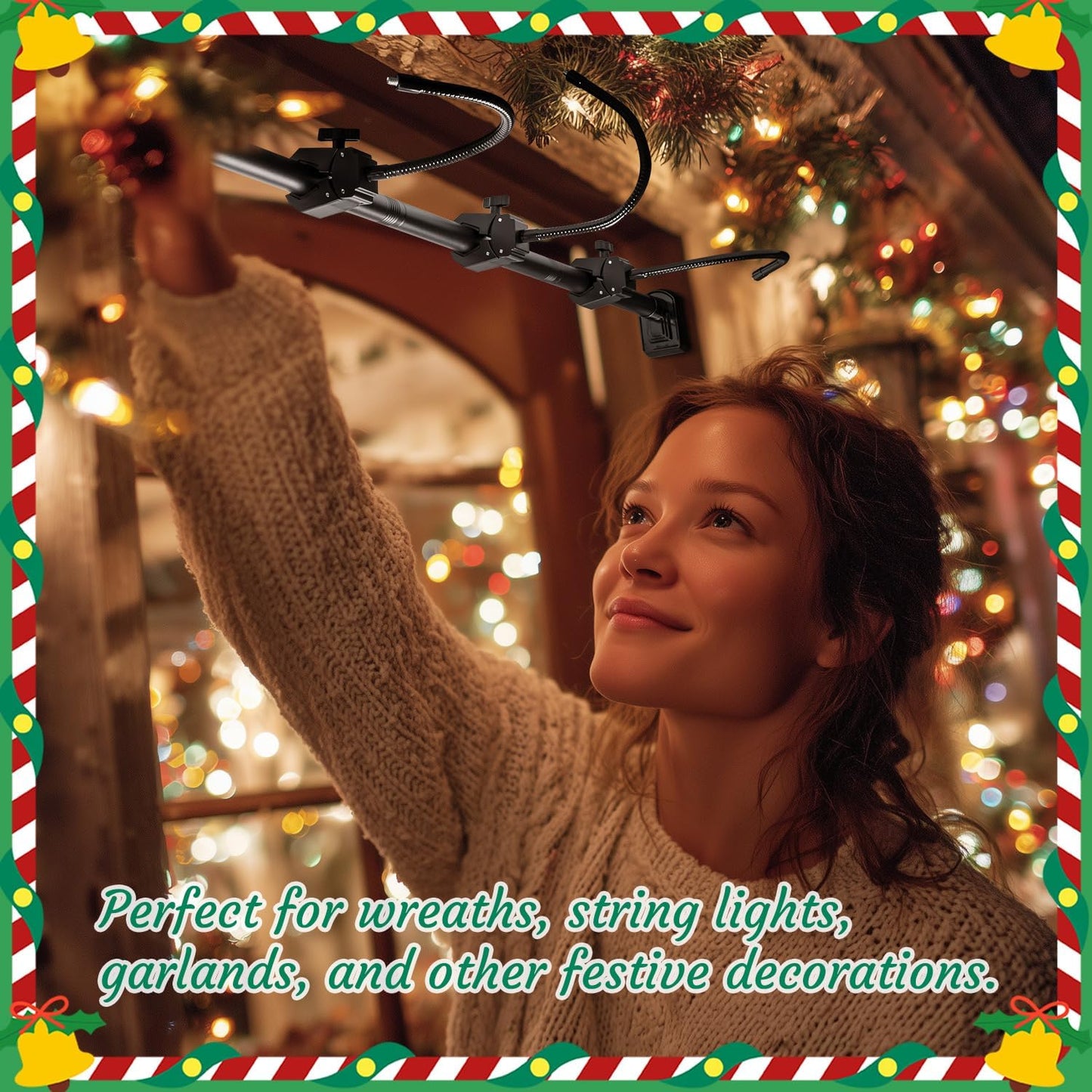The Frame-Safe Garland Hanger - Hang Anything, Damage-Free + 50% OFF