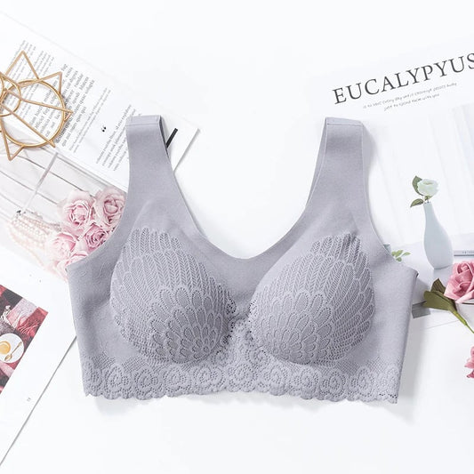 The PowerLift Lace Bra- Anti-Saggy, Breathable, and Natural Lift + 50% OFF