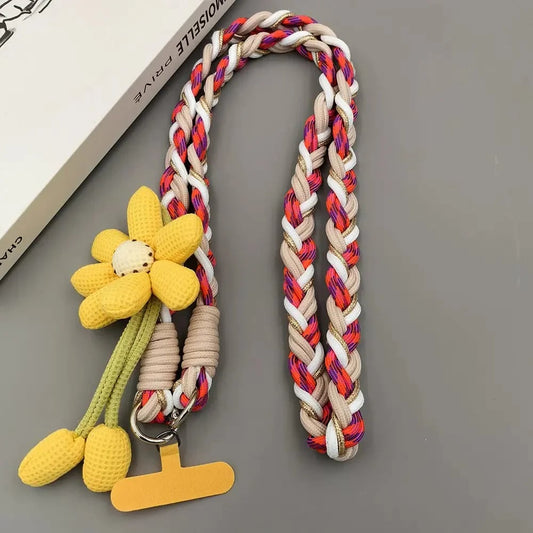 Petalia™ – Floral Hands-Free Phone Crossbody Lanyard + 50% OFF