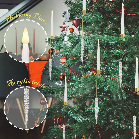 GlowMatic LED Candles - A Magical Holiday Glow + 50% OFF for 6 pcs