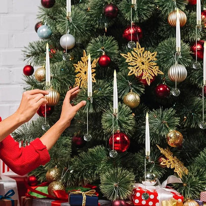 GlowMatic LED Candles - A Magical Holiday Glow + 50% OFF for 6 pcs